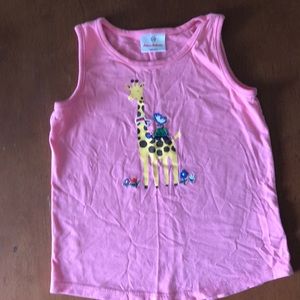 Hannah Andersson giraffe tank top.